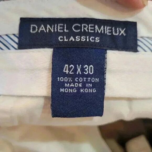 Daniel Cremieux Men's Caramel Cotton Vence Dress Pants NEW - Picture 11 of 11